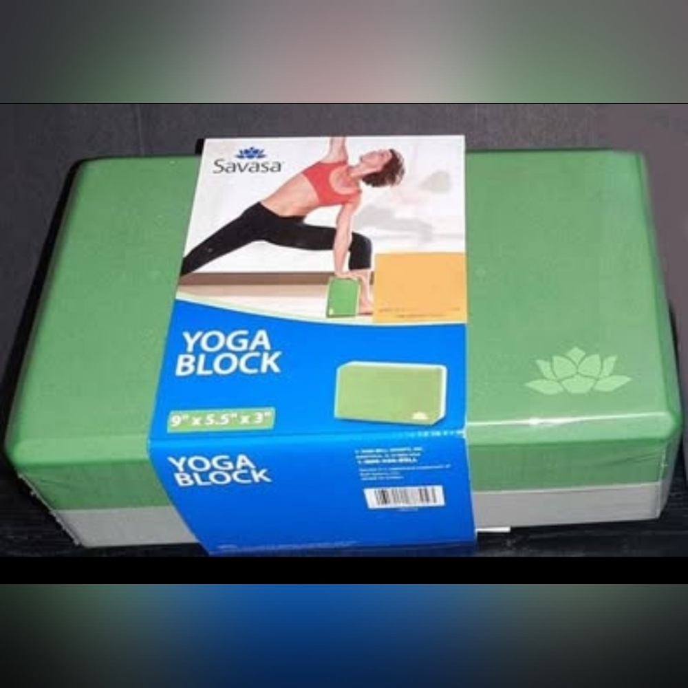 Savasa yoga pilates Block 9" x 5.5" x3" NEW